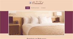 Desktop Screenshot of granhoteloriental.com