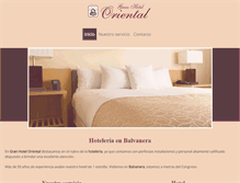 Tablet Screenshot of granhoteloriental.com